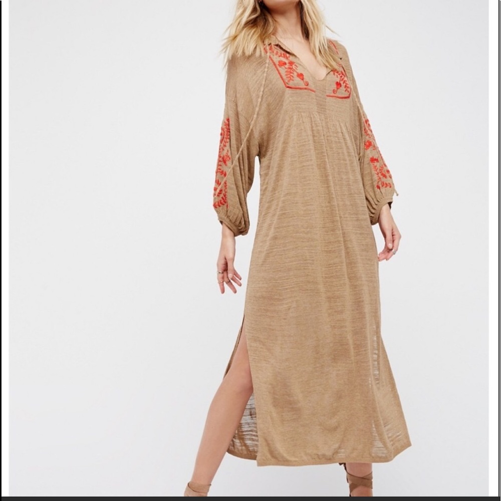 Free People Sweet Harvest Midi Dress